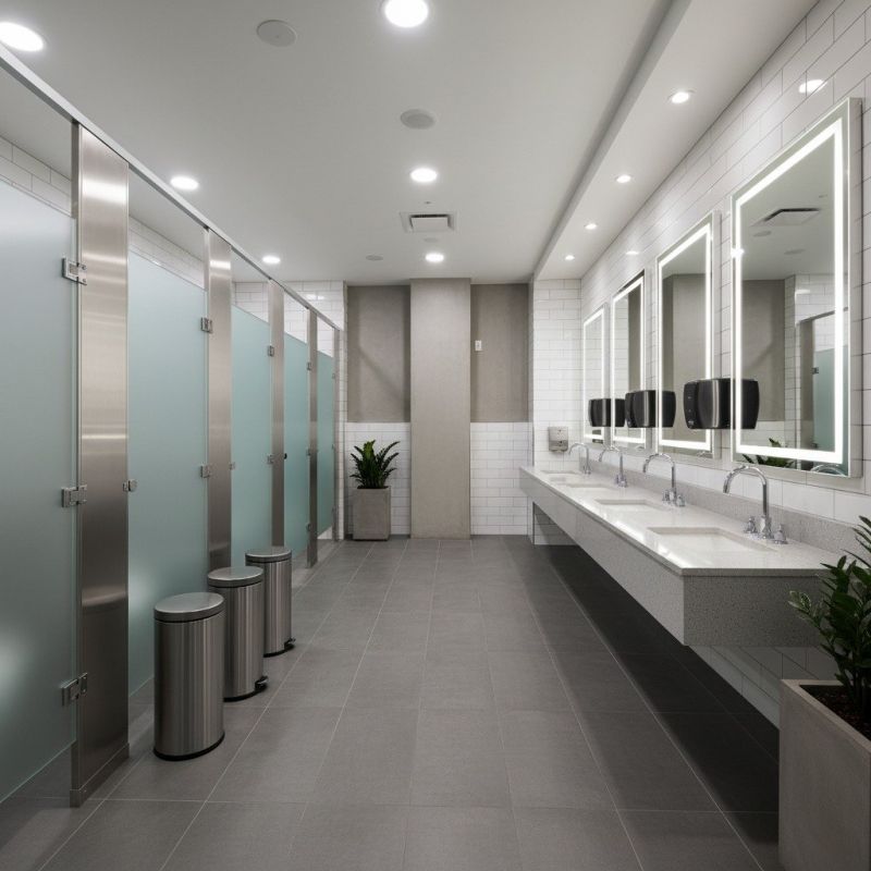 Industrial Bathroom Renovation in Littleton, CO